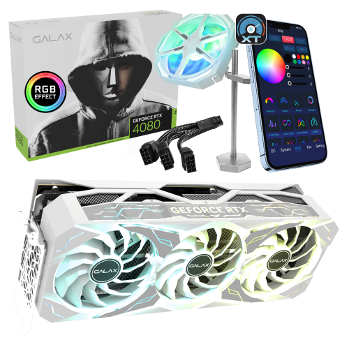 GALAX GeForce RTX™ 4080 16GB SG White 1-Click OC