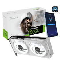 GALAX GeForce RTX™ 5060 1-Click OC White (Launch Edition) 