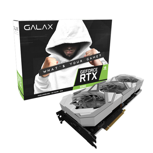 GALAX GeForce RTX™ 3080 12GB EX Gamer White LHR (1-Click OC Feature) 
