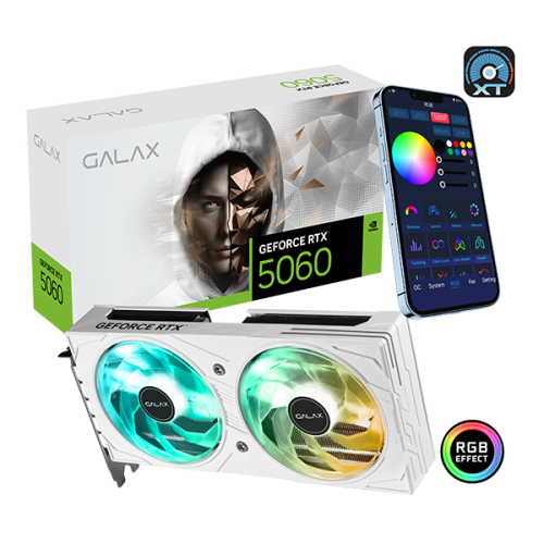 GALAX GeForce RTX™ 5060 EX White