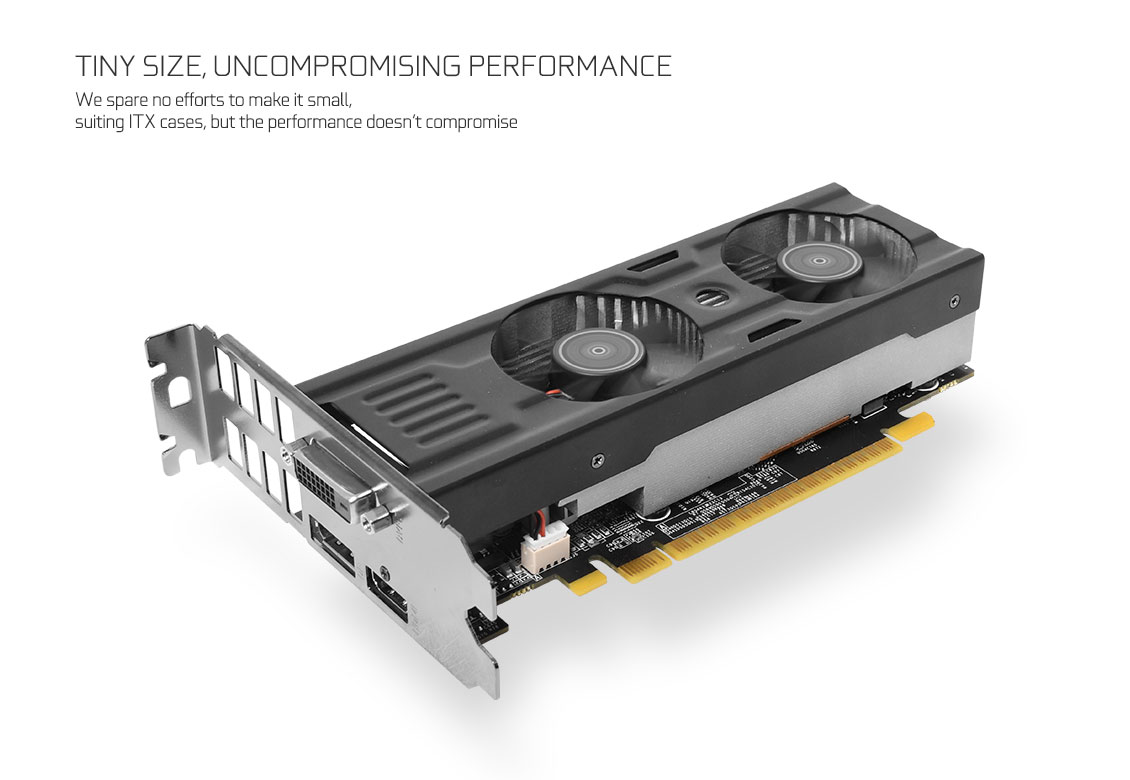 GALAX GeForce® GTX 1050 Ti OC LP - GeForce® GTX 10 Series