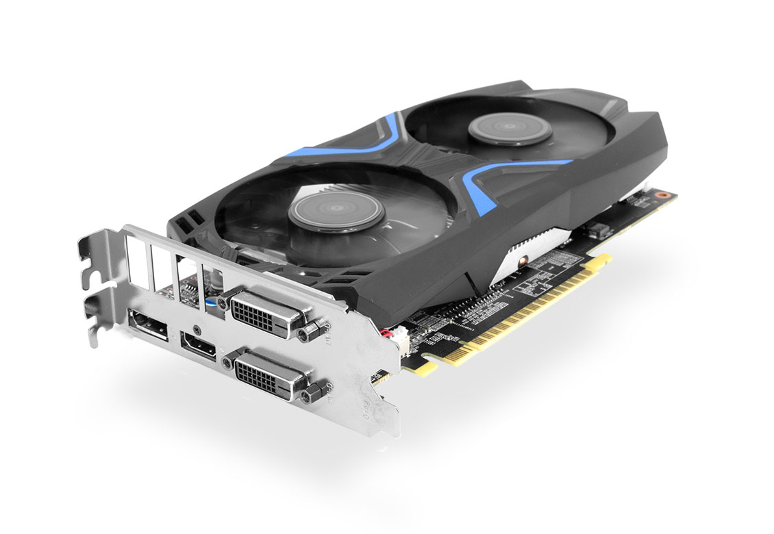 Galax Geforce Gtx 1050 Ti Exoc Placas De Video