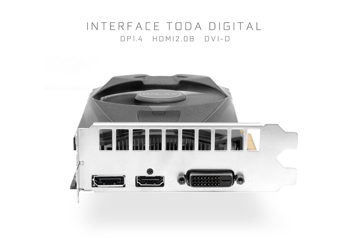 Galax Geforce Gtx 1050 Ti Oc Geforce Gtx 10 Series Placas De Video