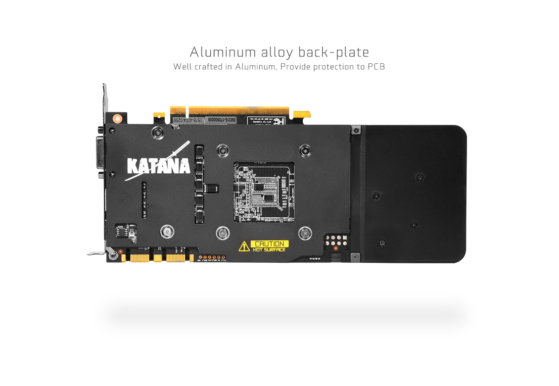 Galax Geforce Gtx 1070 Katana Geforce Gtx 10 Series Graphics Card