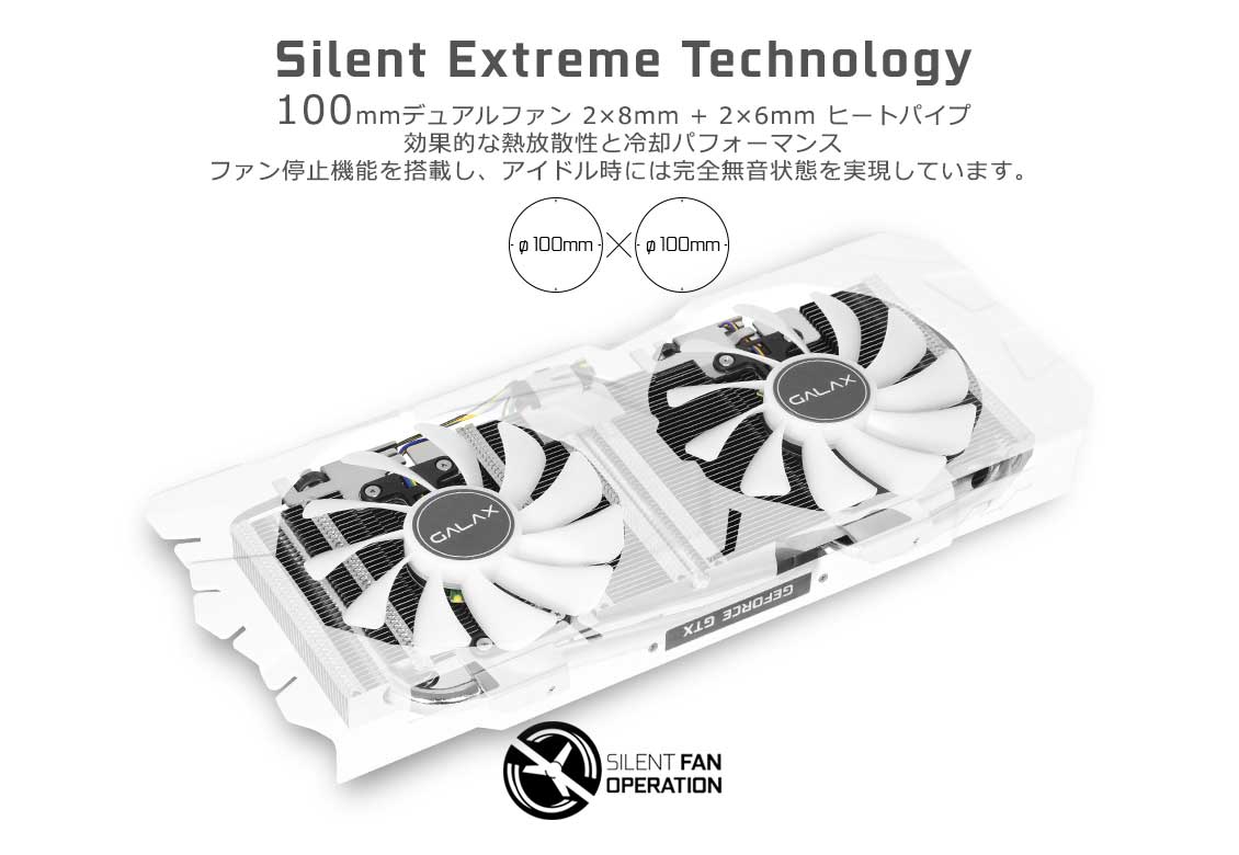 GALAX KUROUTO GK-GTX1080-E8GB/WHITE