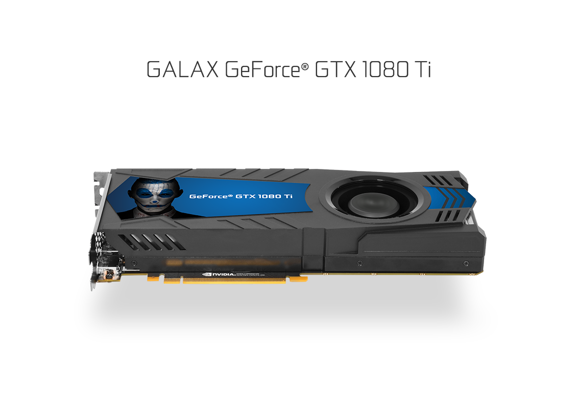 Udstyr kål overskud GALAX GeForce® GTX 1080 Ti - GeForce® GTX 10 Series - グラフィックスカード