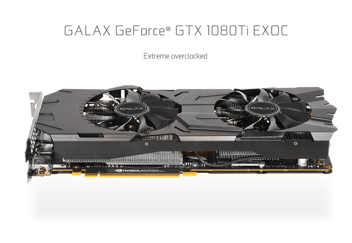 GALAX GeForce® GTX 1080 Ti EXOC - GeForce® GTX 10 - Graphics Card