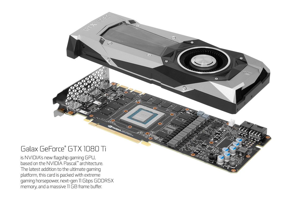 GeForce® GTX 1080 Ti Founders - GeForce® GTX 10 Series - Card