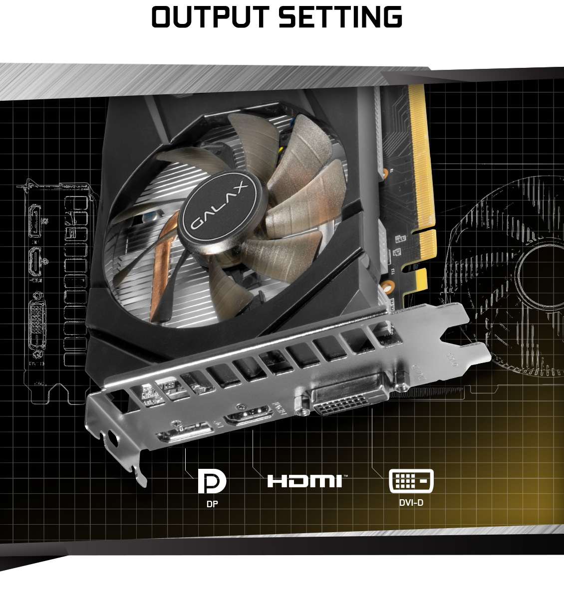 GALAX GeForce® GTX 1660 (1-Click OC) - Graphics Card
