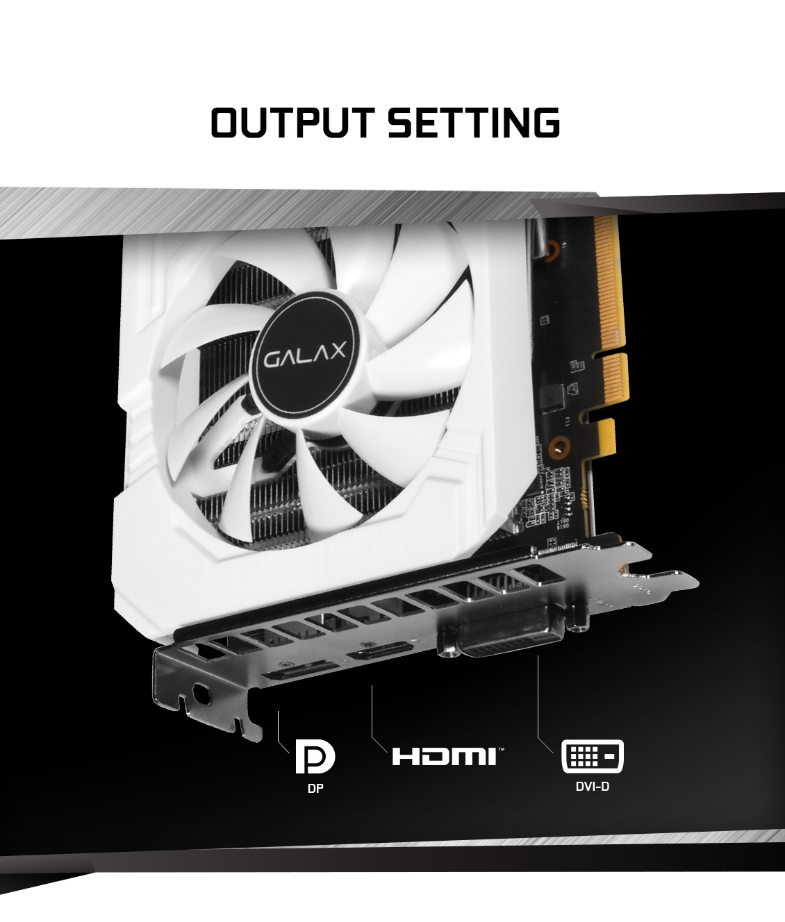 GALAX GeForce GTX 1660 Super EX White 1 Click OC GeForce GTX 16 SUPER Series Graphics Card