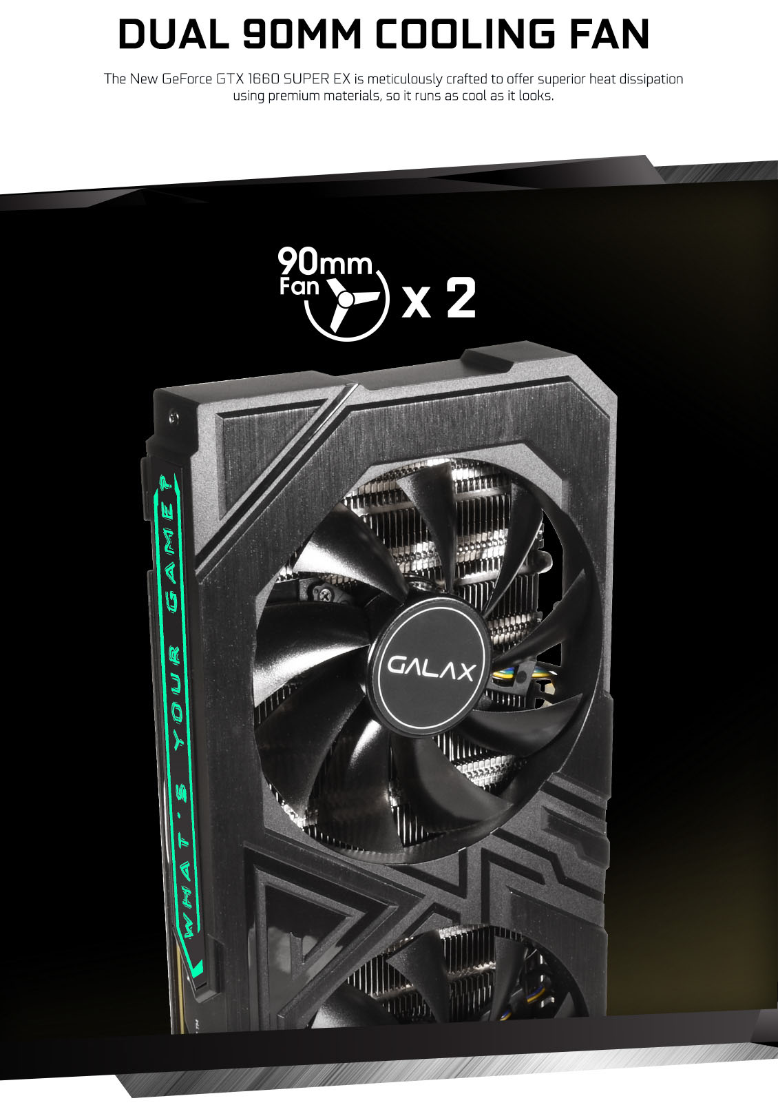 GALAX GeForce® GTX 1660 Super EX (1-Click OC) - GeForce® GTX 16