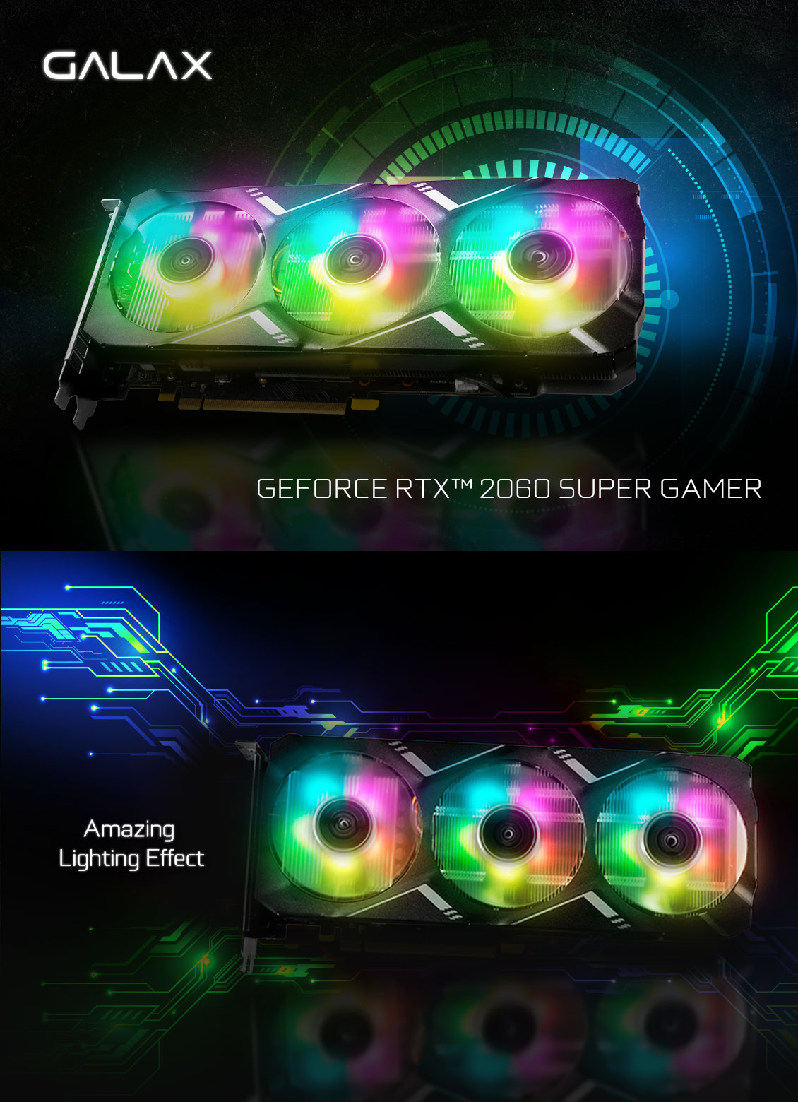 GALAX GeForce® RTX 2060 Super Gamer (1-Click OC) - GeForce® RTX