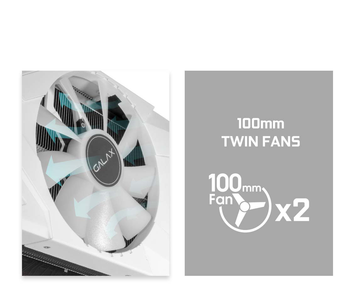 GALAX GeForce RTX 2070 EX OC White GeForce RTX 2070 Series GeForce RTX 20 Series PLACAS DE VIDEO