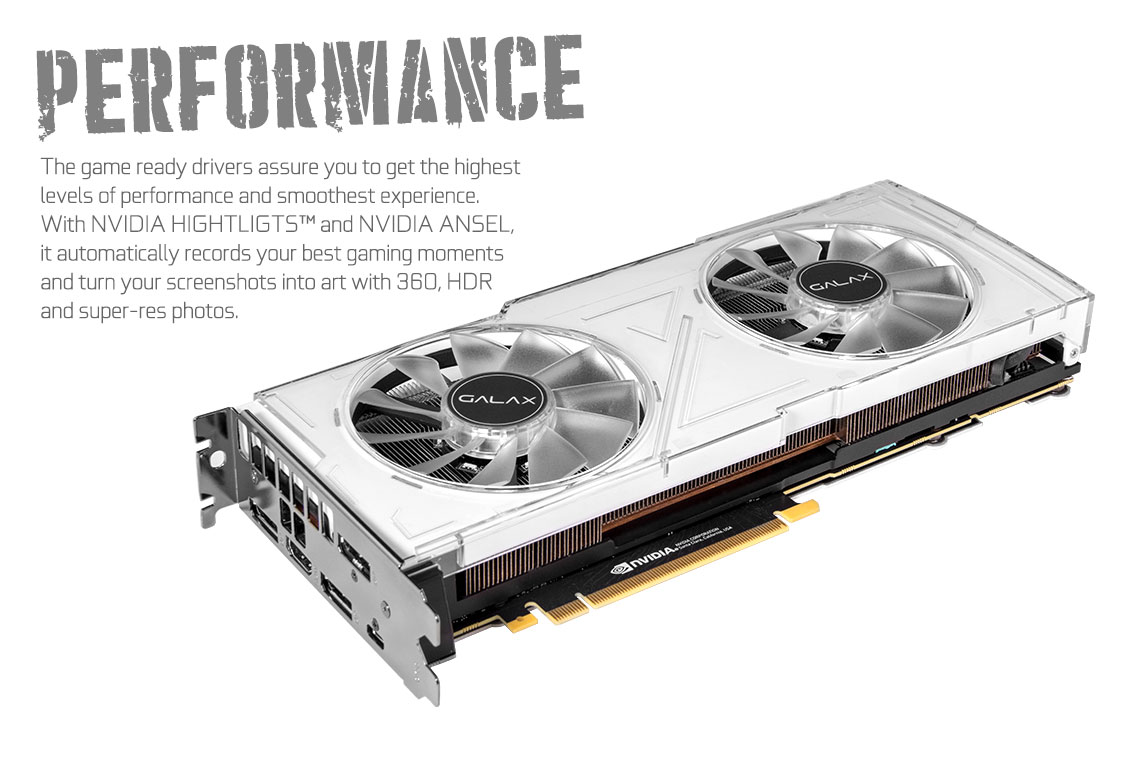 GALAX GeForce® RTX 2070 OC White - GeForce RTX™ Series Graphics Card