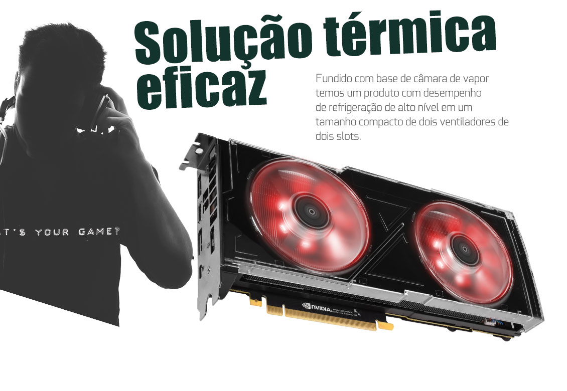 GALAX GeForce® RTX 2070 OC - PLACAS DE VÍDEO GALAX GeForce® RTX 2070 OC - PLACAS DE VÍDEO