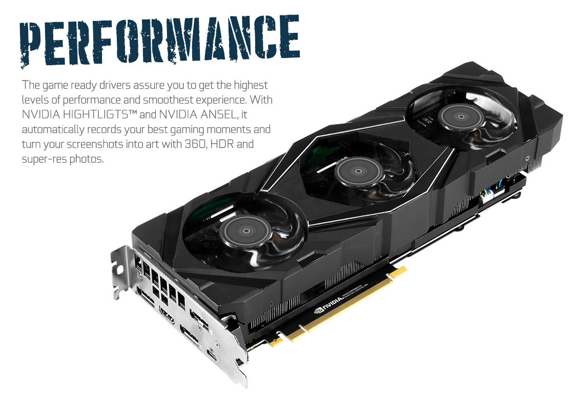 GALAX GeForce RTX 2080 SG Edition 1 Click OC GeForce RTX 2080 Series GeForce RTX 20 Series PLACAS DE VIDEO