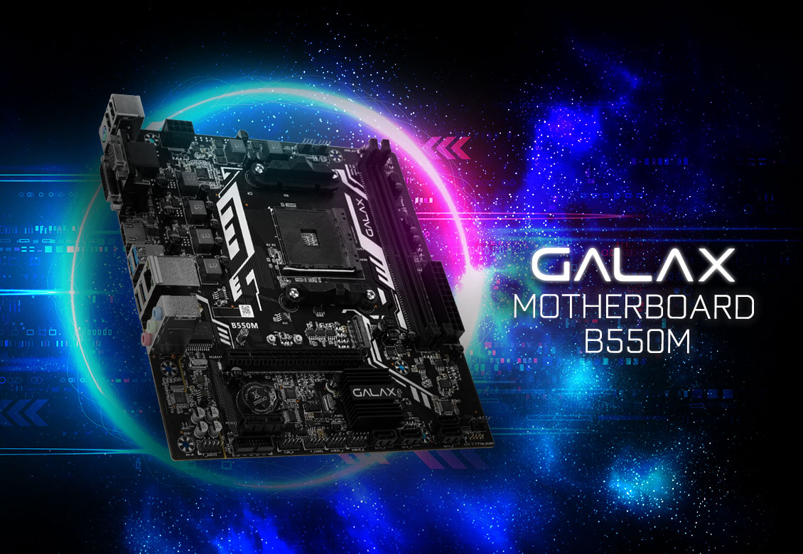 GALAX B550M AMD Motherboard - AMD Series - Motherboard