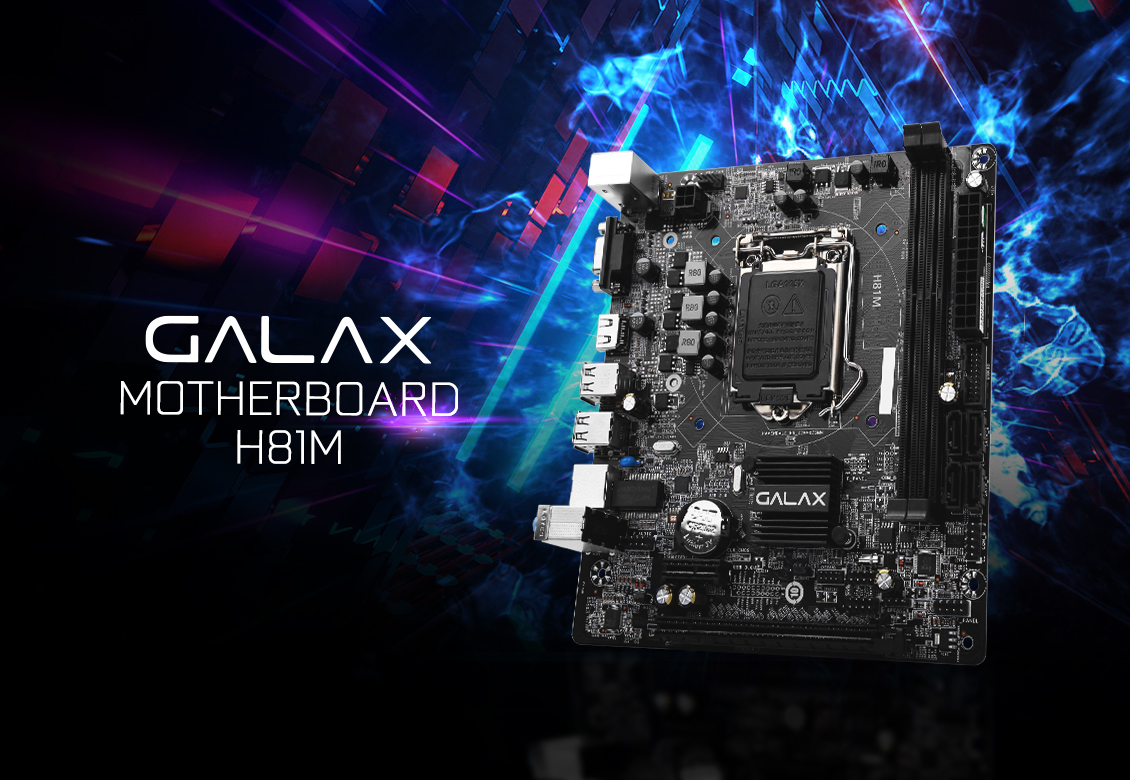 GALAX H81M Intel Motherboard - INTEL Series - Motherboard