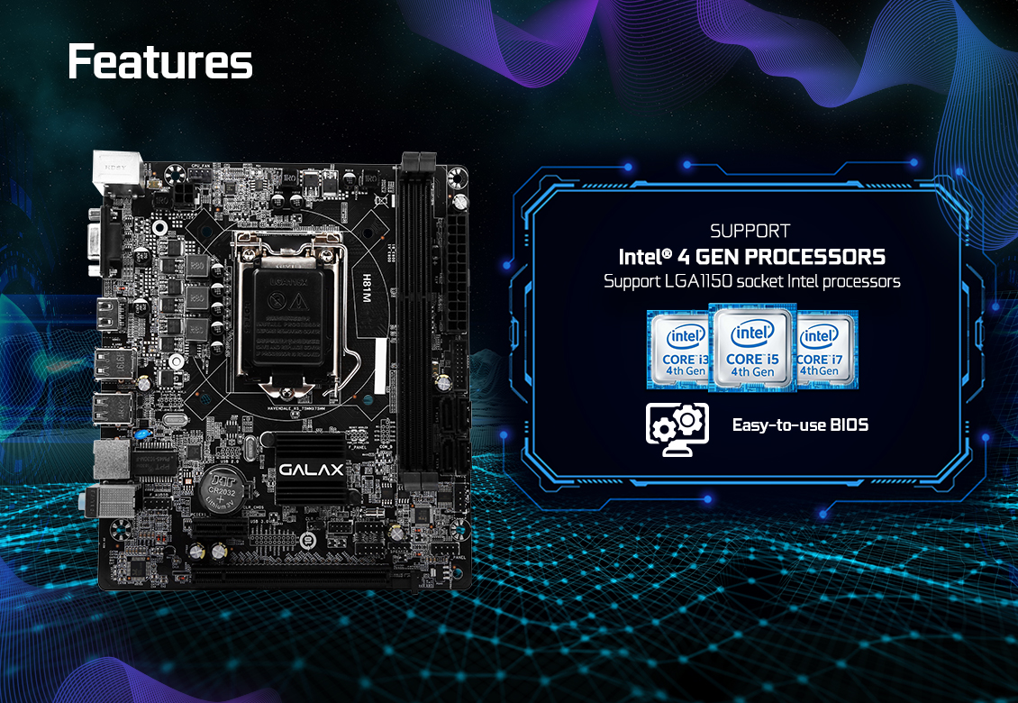 GALAX Intel Motherboard - INTEL Motherboard